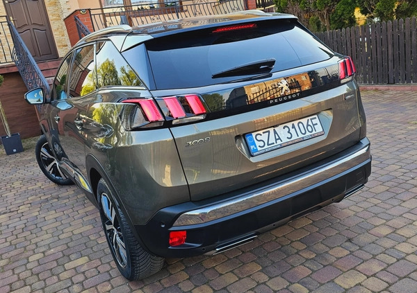 Peugeot 3008 cena 84900 przebieg: 168000, rok produkcji 2018 z Poręba małe 631